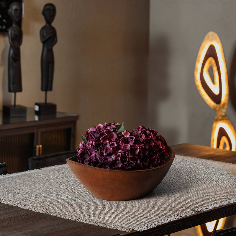 Bol décoratif en bois Curvey / Wavy