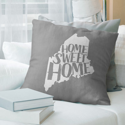 Home Sweet Throw Pillow