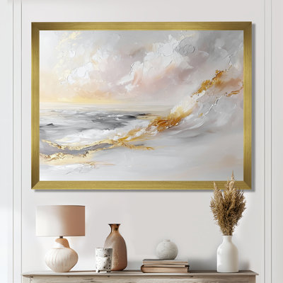 Pure Golden Beach Landscape III - coastal beach Wall Art