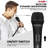 5 Core Mic Karaoke Dynamic Handheld XLR Microphone Professional Vocal Recording Live Stage Singing