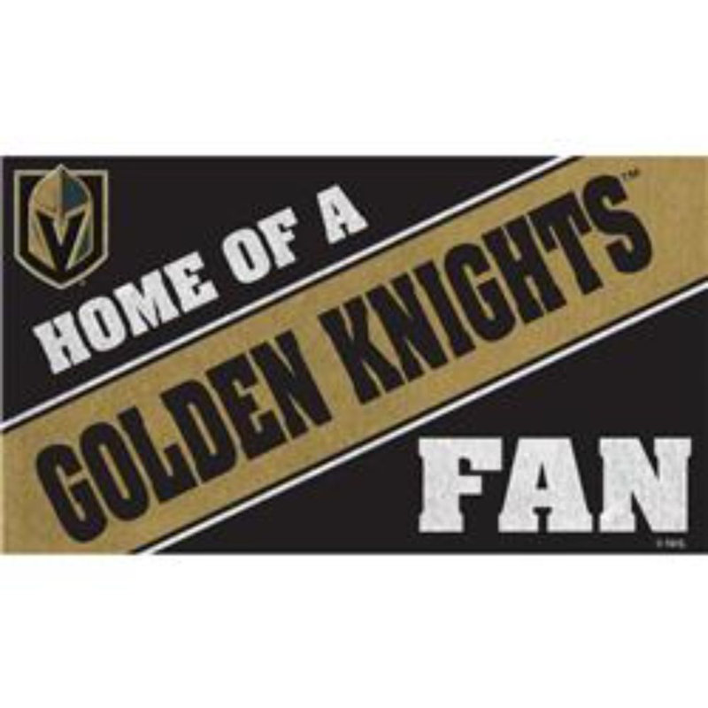 Paillasson NHL PVC, LNH Golden Knights de Las Vegas