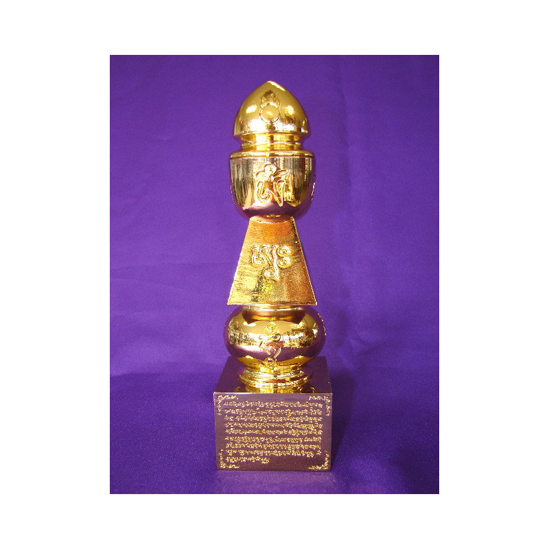 Élément pagode avec sculpture Mandra
