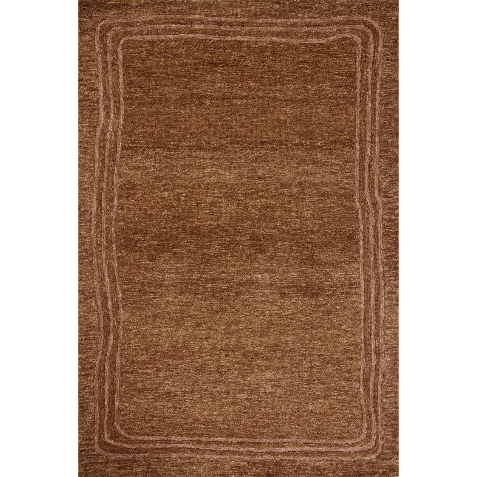 Leanne Ford x Loloi Craven Spice Rose Rug, Rectangle 5' x 7'6"