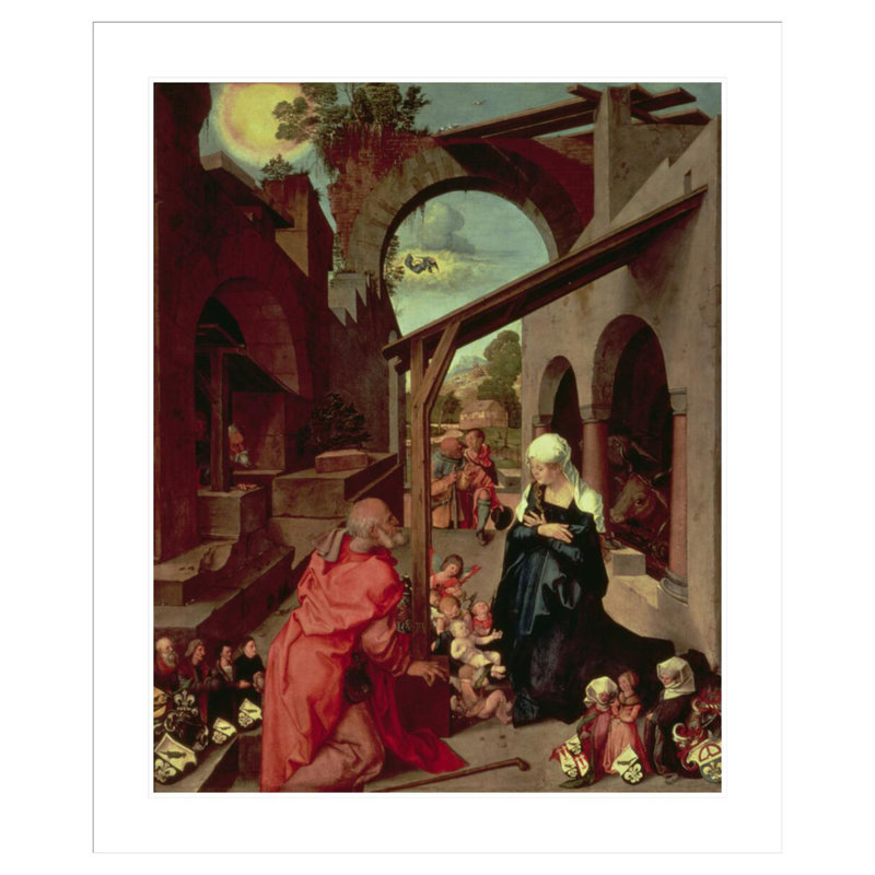 Retable Paumgartner par Albrecht Dürer, impression giclée sur cadre, H 40 po x l 33,5 po