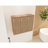 36" Bathroom Side Cabinet,Soft Close Doors,Float Mounting Design