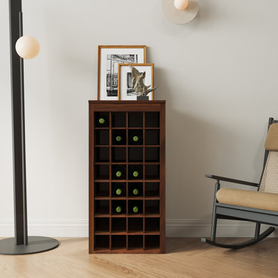 Armoire modulaire pour bar à vin avec finition 32, pour le divertissement et le rangement.