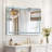 Frameless Led Bathroom Mirror,3 Colors Dimmable,anti-fog,memory Function,wall Mounted Lighted Vanity Mirror-1287647265