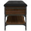 Upholstered Engineered Wood Bench