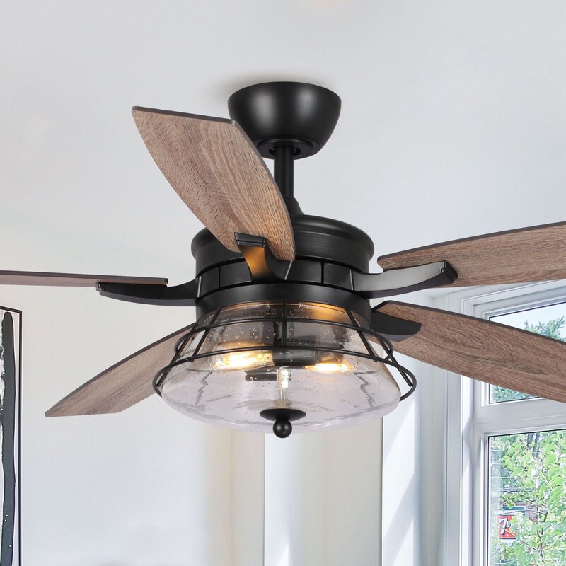 Sand & Stable Gaspard 52'' Ceiling Fan with Light Kit & Reviews | Wayfair