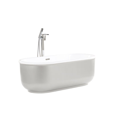 Jebediah 800 mm W Freestanding Acrylic Bath