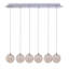 Luminaire suspendu sphère 6 lumières Tietjen-246063290