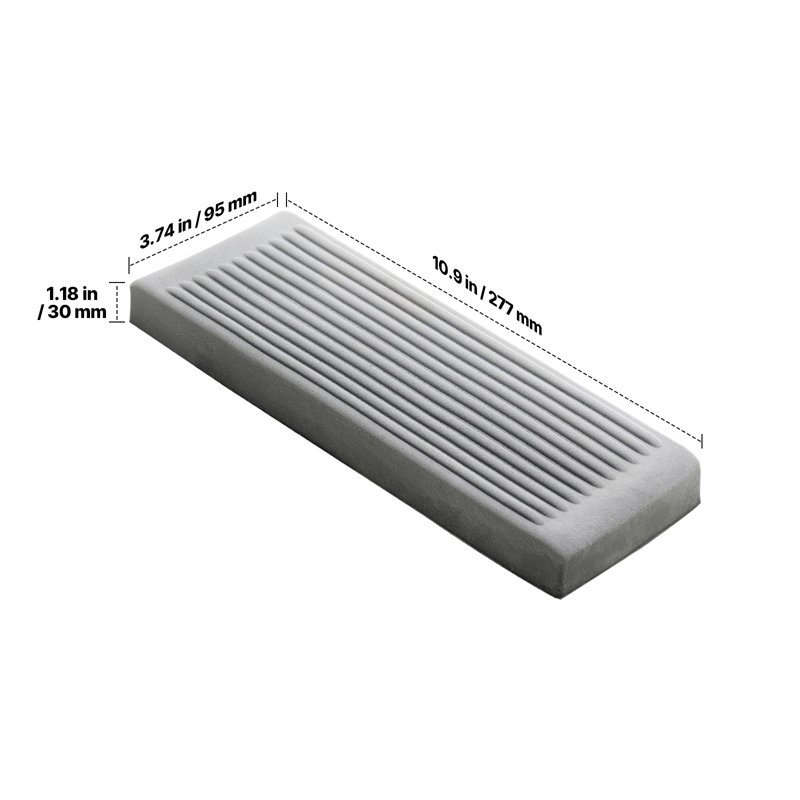 Remplacement de la vadrouille éponge, remplacement de la tête de la vadrouille éponge en polyuréthane plus large avec crochet et boucle, remplacement de la tête à haute capacité d'absorption pour la vadrouille éponge VEVOR DS1362, convient à différents planchers