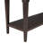 Junior Retro Console Table with Drawers & Open Bottom Shelf