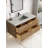 Maxbano Floating 42" Bathroom Vanity With Cement Single Sink