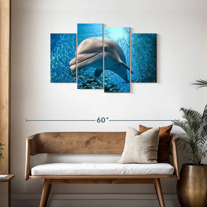 Brampt Dolphin Close Up, 27'' H x 43'' W