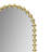 Marlowe 24X36 Arch Beaded Wall Mirror