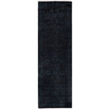 Overdyed One-of-a-Kind 2' 7" X 8' 4" Hand Knotted Area Rug