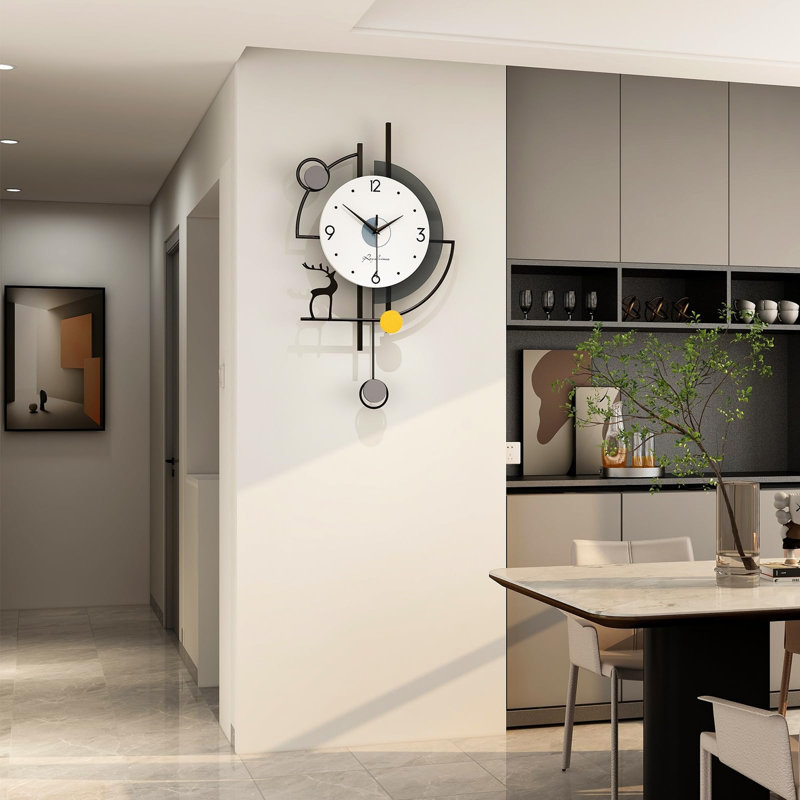 Modern Pendulum Wall Clock, 14