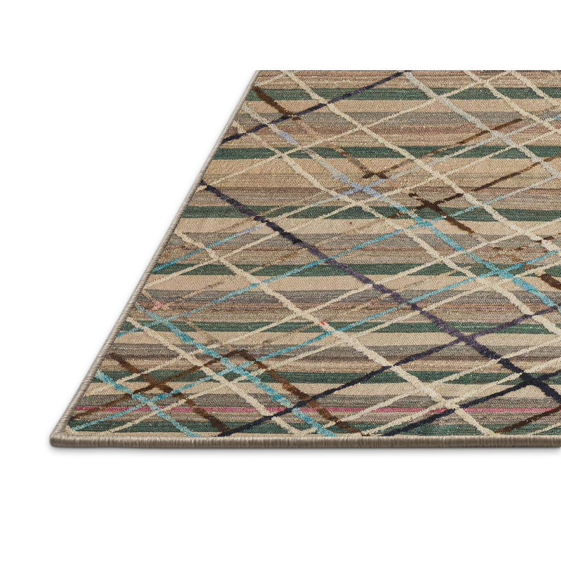 Abstract Indoor Rug, Rectangle 3' x 5'