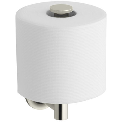 Purist® Vertical Toilet Paper Holder, Wall-Mount Bathroom Toilet Paper Holder