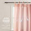 Linen Blend Blackout Curtain Panel Pair
