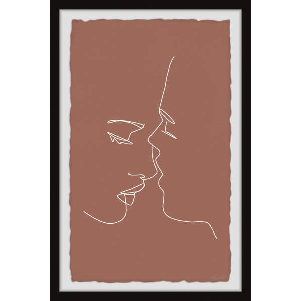 Ivy Bronx Distorted Feelings - Picture Frame Painting Print | Wayfair.co.uk