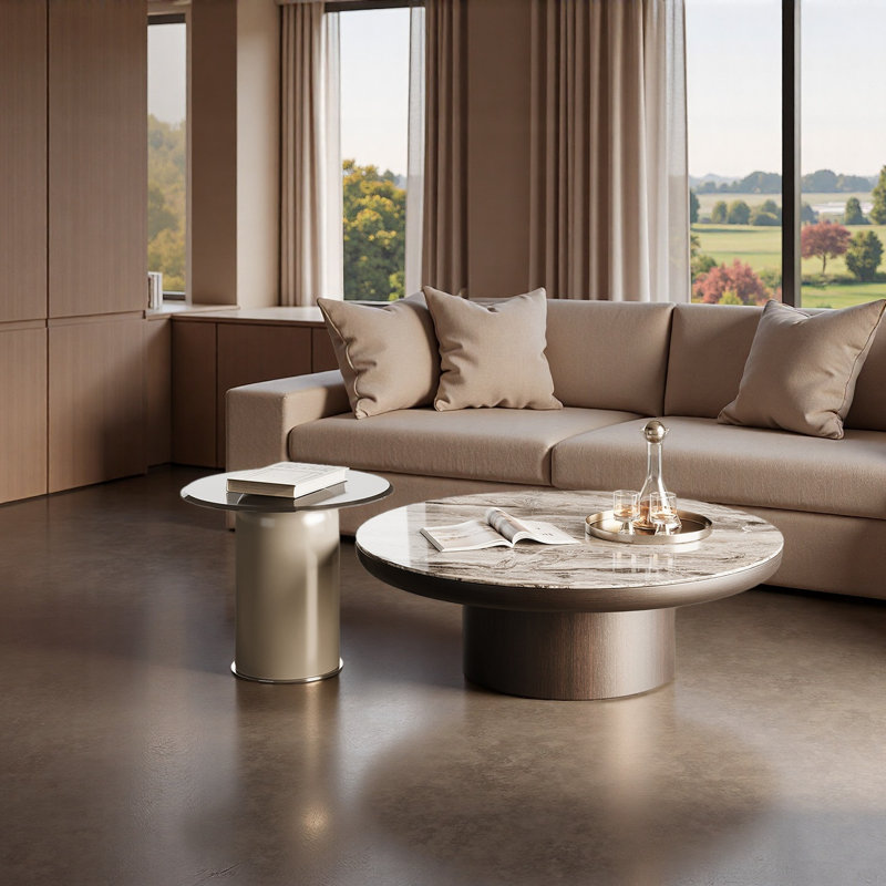 High-end Italian Marble Coffee Table