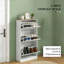 Armoire de rangement mince pour chaussures