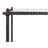 Hand Chased 60'' Glass Top Console Table