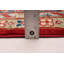 Tapis rouge foncé en laine noué à la main de conception unique 8 pi 2 po x 11 pi 6 po New Age