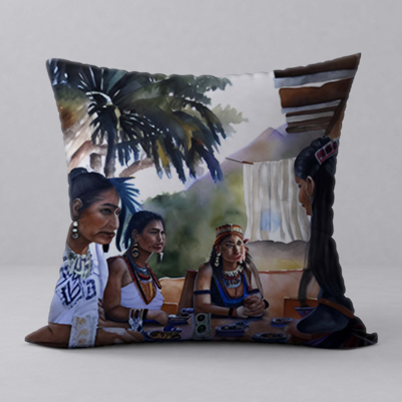 Reversible Throw Pillow