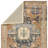  House Sprucing Amorino AMT01 Traditional Yellow/Gold Rectangle 7'9"x9'9"-545089304