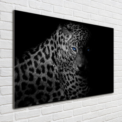 Leopard - No Frame Print on Glass