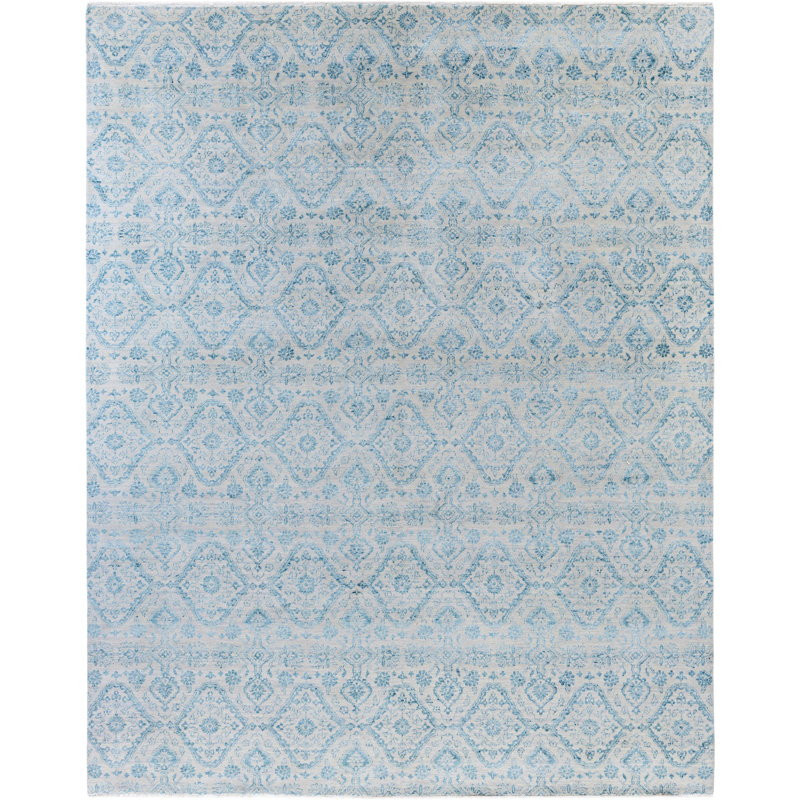Overdyed One-of-a-Kind 8' 1" X 10' 2" Hand Knotted Area Rug