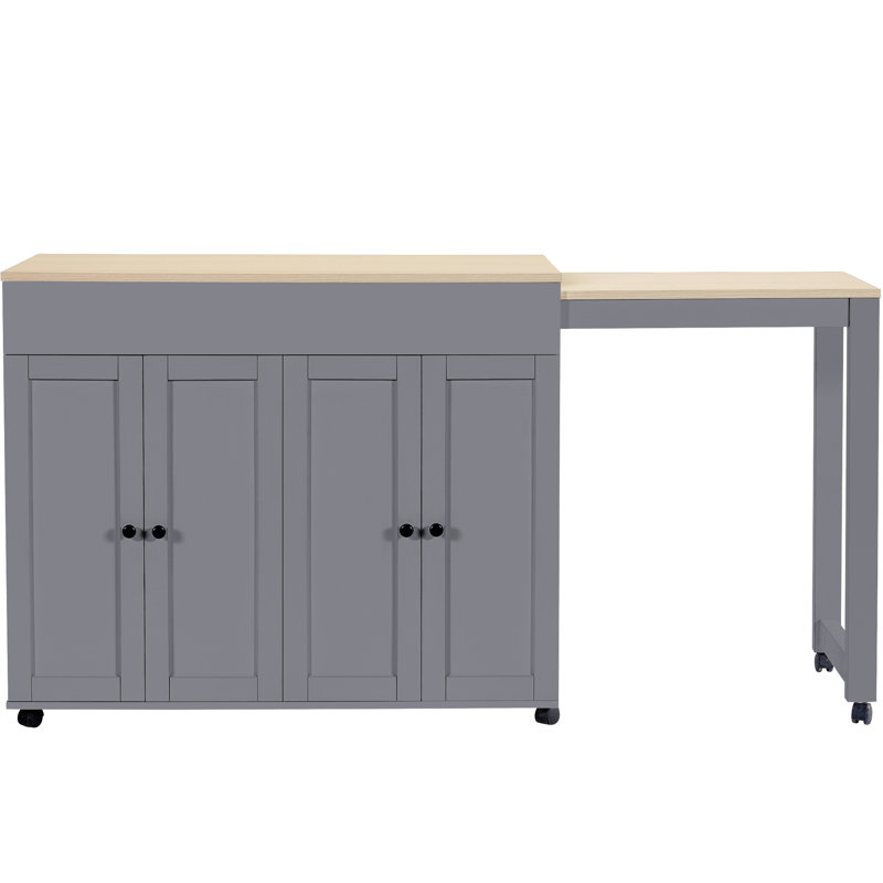 118cm Bar Cabinet, Grey