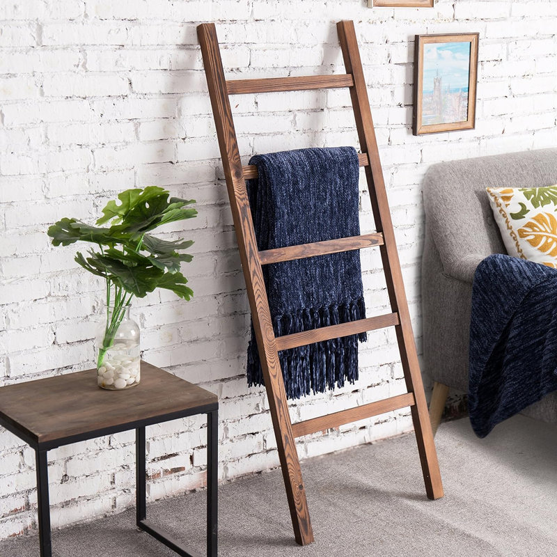 Échelle de couverture en bois 4,5 pi
