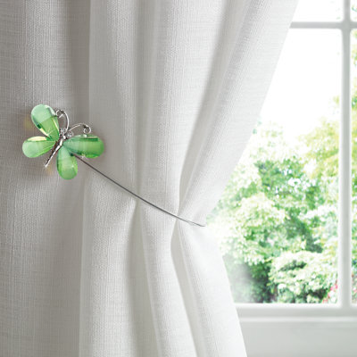 Avtepe Magnetic Butterfly Curtain Holdback/Tieback