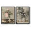 «Vintage Floral Lxx» 2 pièces sur papier-1148225449-1148225448