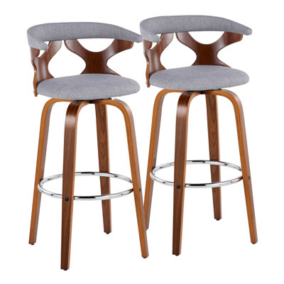 Gardenia Swivel Upholstered Counter Stool