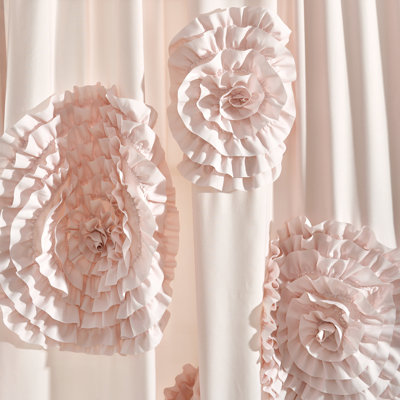 Semi Sheer Single Curtain Panel