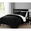 Ensemble d'édredon réversible moderne et contemporain en duvet 6 pièces Lincoln-90674487-90674490