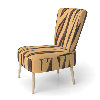 Chaise d'appoint rembourrée Watercolor Animal Skin IV - Cabin & Lodge