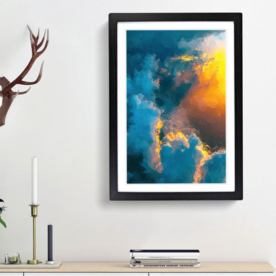 Light Through the Clouds in Abstract - Picture Frame Graphic Art Print