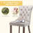 High-end Tufted Velvet Upholstered Nailhead Dining Chair (Set of 4)-2091495574-2091495576