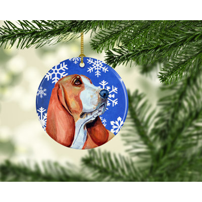 3'' Ceramic Animals Hanging Figurine Ornament