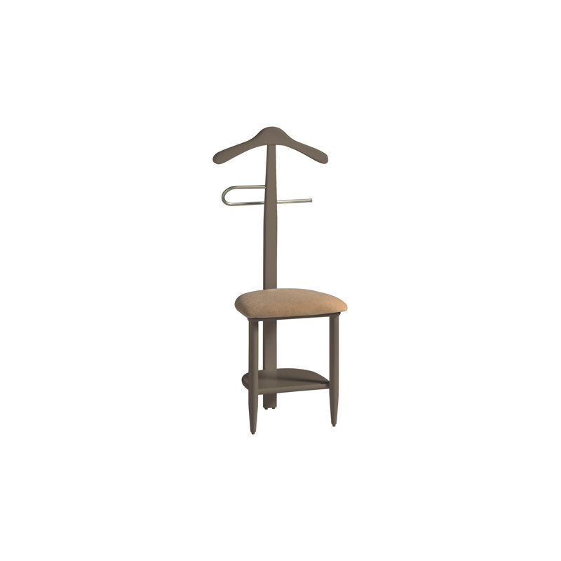Freestanding Valet Stand, Moka