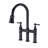 Bridge Kitchen Faucet With Pull-Down Sprayhead In Spot