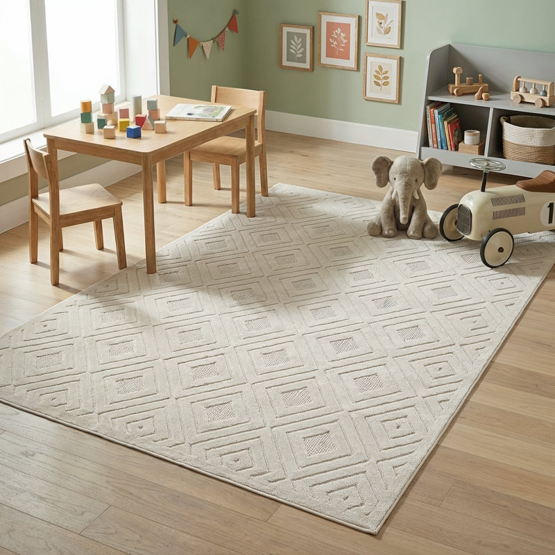 Tapis intérieur / extérieur Kahli Performance, Rectangle 7 pi 10 po x 9 pi 10 po