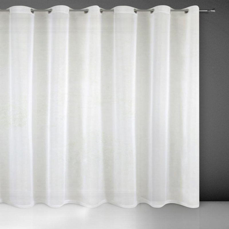 Lucy Eyelet Single Curtain, Cream