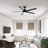 Hunter 60 inch Aerodyne Wi-Fi ENERGY STAR® Ceiling Fan with LED Light Kit and Handheld Remote